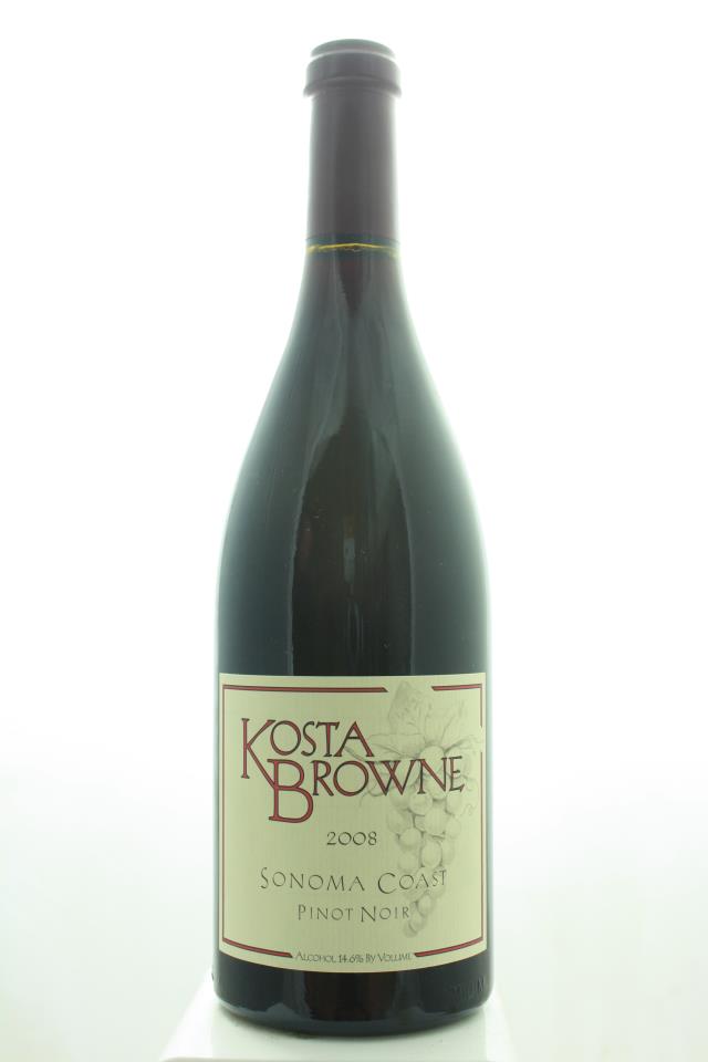 Kosta Browne Pinot Noir Sonoma Coast 2008