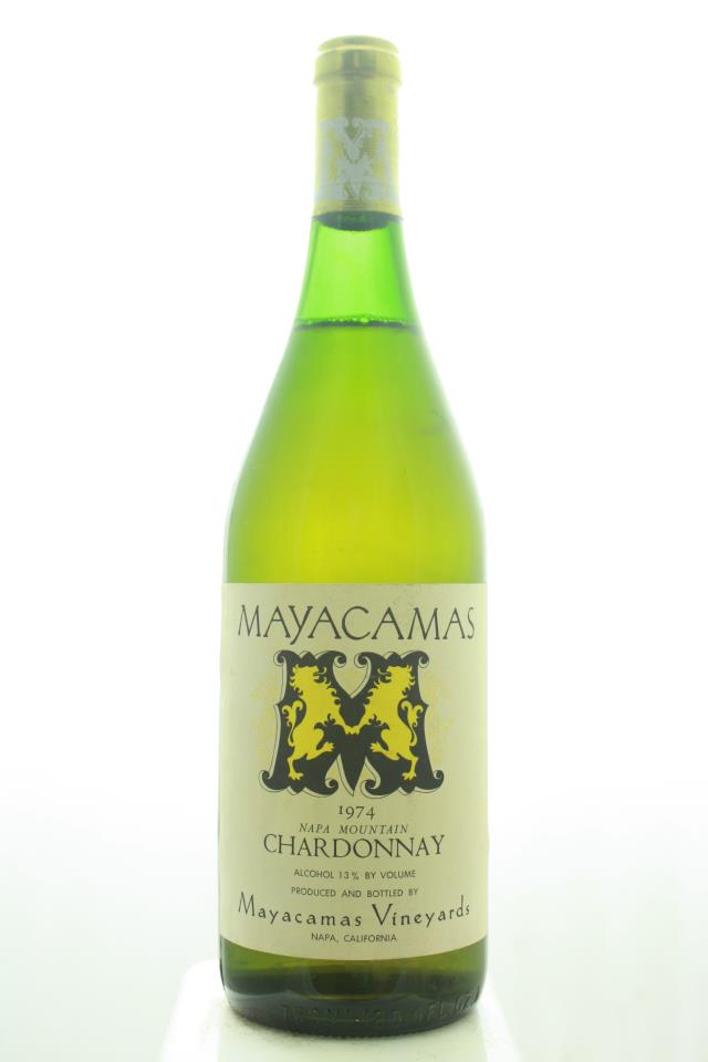 Mayacamas Chardonnay 1974