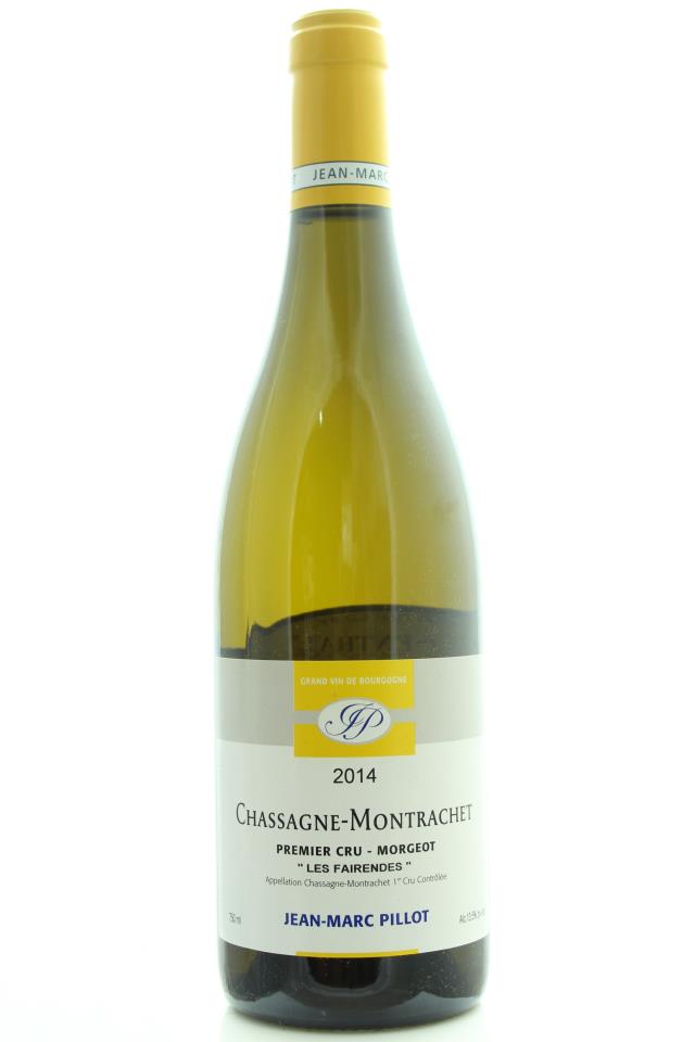 Jean-Marc Pillot Chassagne-Montrachet Morgeot Les Fairendes Blanc 2014