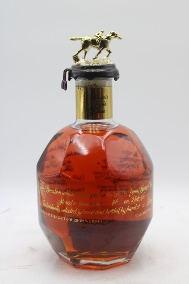Blanton's Original Single Barrel Bourbon Whisky Gold Edition NV