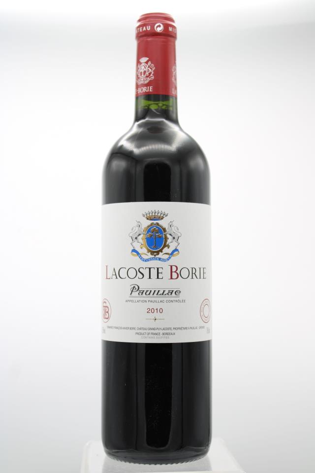 Lacoste Borie 2010