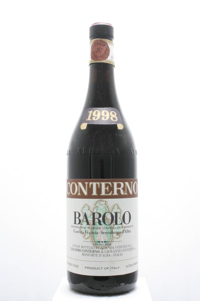 G. Conterno Barolo Cascina Francia 1998