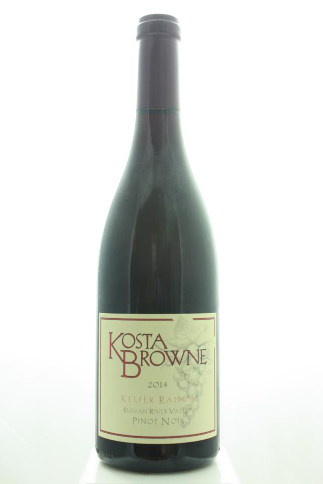 Kosta Browne Pinot Noir Keefer Ranch 2014