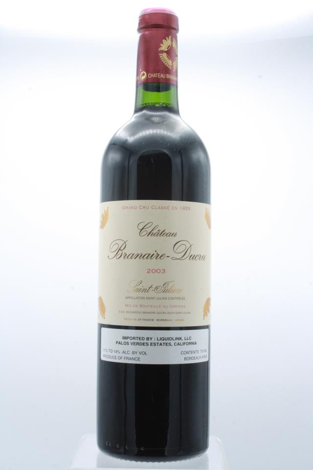 Branaire Ducru 2003