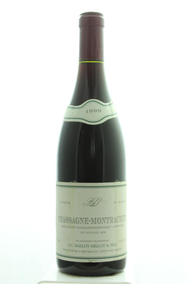 Ballot-Millot Chassagne-Montrachet Rouge 1999