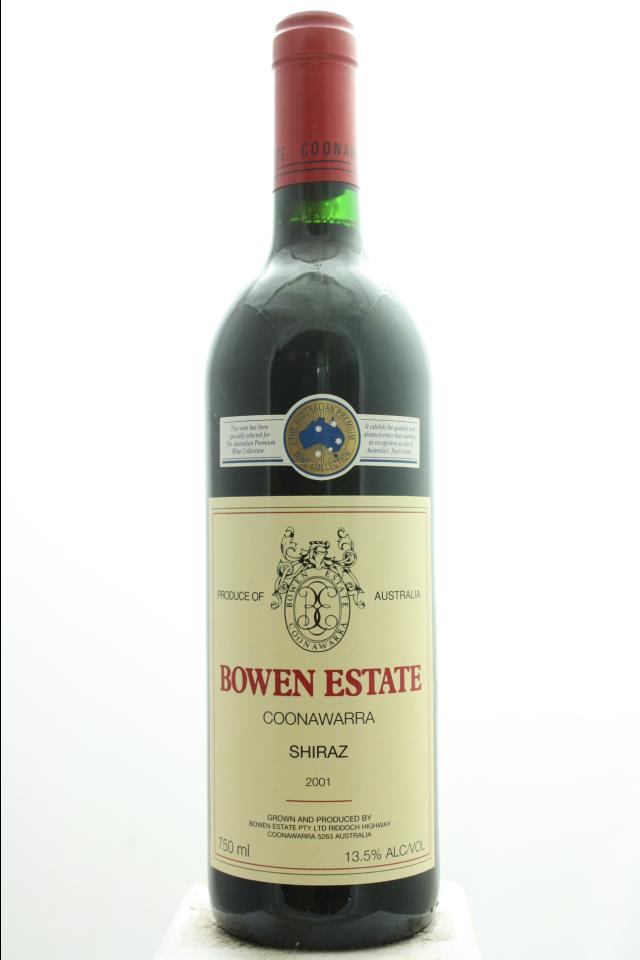 Bowen Estate Shiraz 2001
