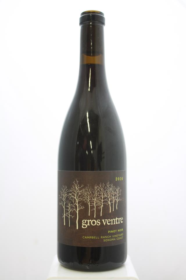 Gros Ventre Pinot Noir Campbell Ranch Vineyard 2016