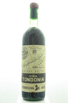 R. López de Heredia Rioja Gran Reserva Viña Tondonia Tinto 1970