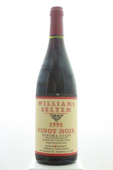 Williams Selyem Pinot Noir Hirsch Vineyard 1995