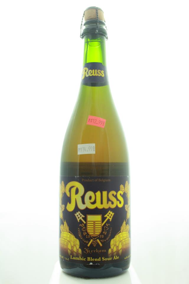 Brasserie-Brouwerij Kerkom Belgian Gueuze Lambic Blend Sour Ale Reuss NV