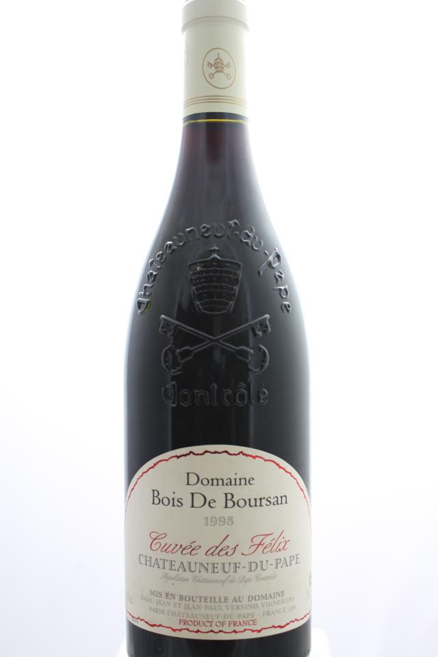 Domaine Bois de Boursan Châteauneuf-du-Pape Cuvée des Félix 1998