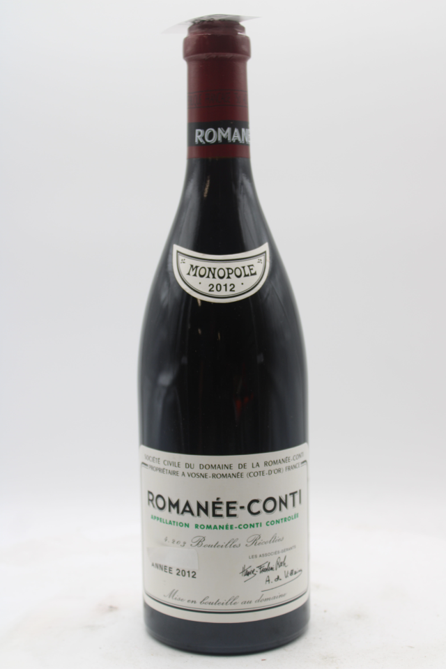 Domaine de la Romanée-Conti Romanée-Conti 2012