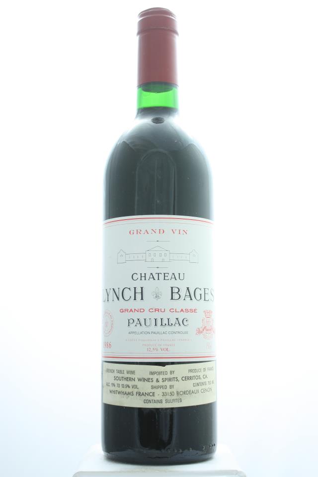 Lynch-Bages 1986
