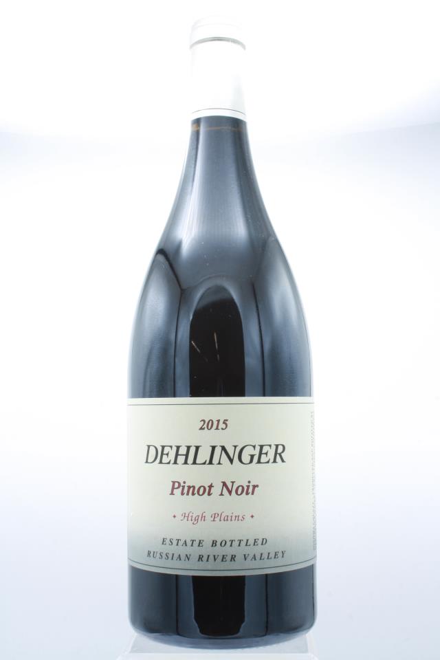 Dehlinger Pinot Noir Estate High Plains 2015