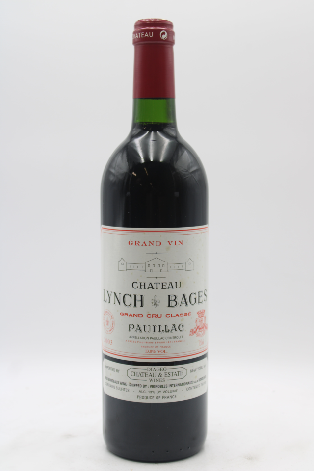 Lynch-Bages 2003
