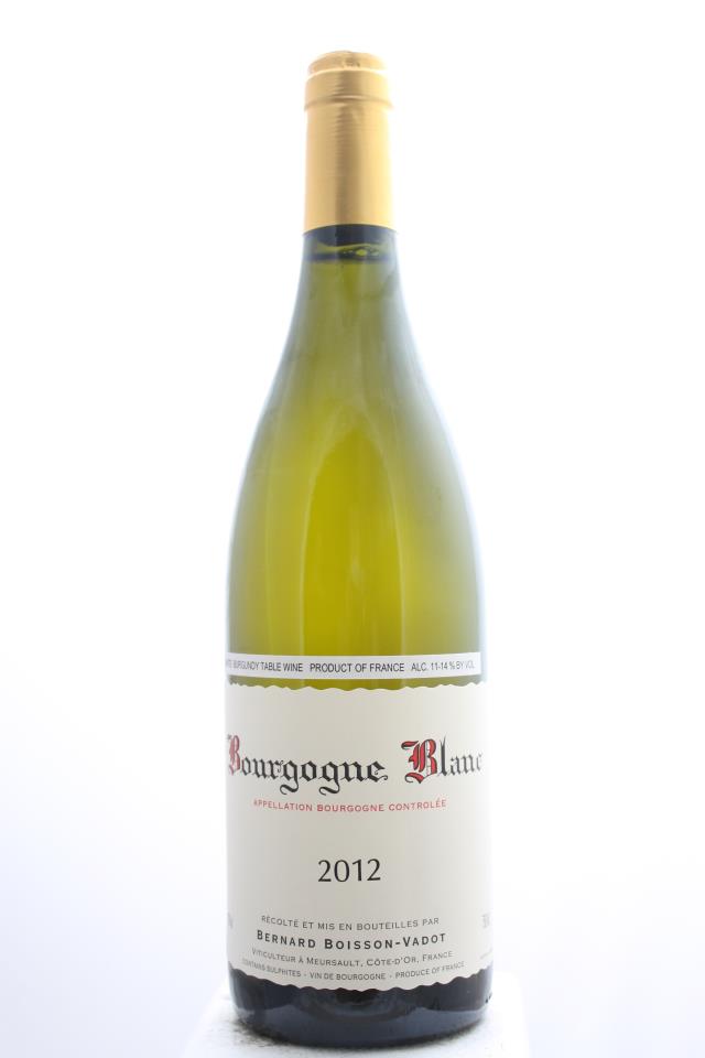 Boisson-Vadot Bourgogne Blanc 2012
