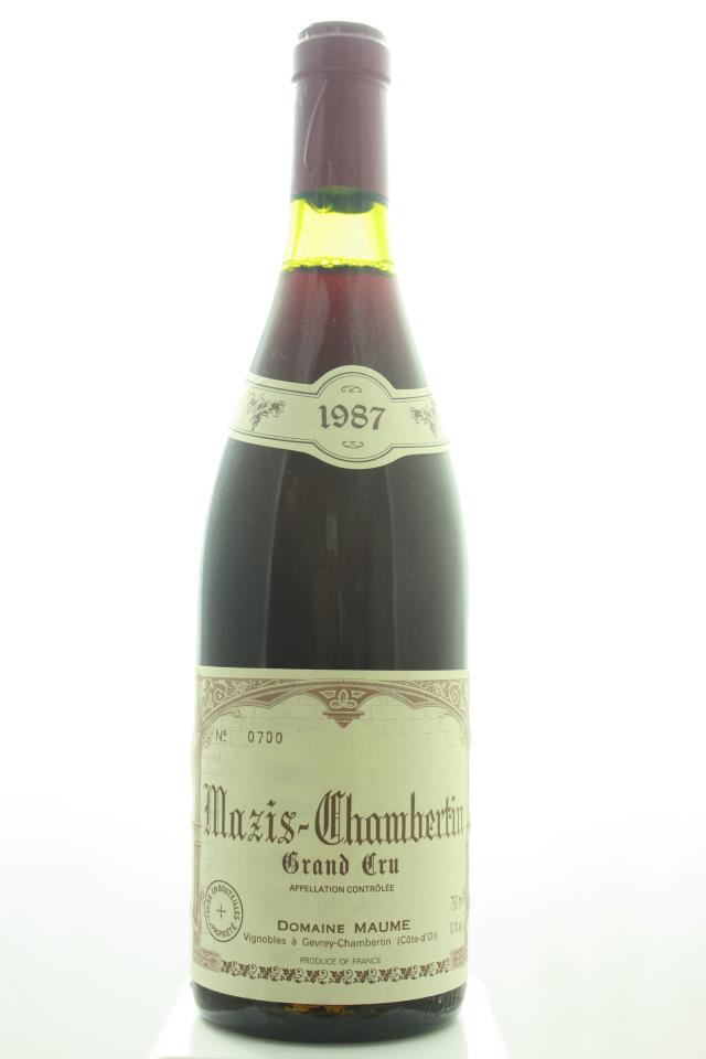 Maume Mazis-Chambertin 1987