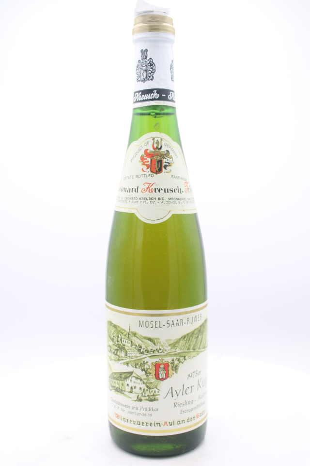 Leonard Kreusch Ayler Kupp Riesling Auslese #26 1975