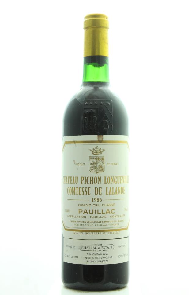 Pichon Lalande 1986