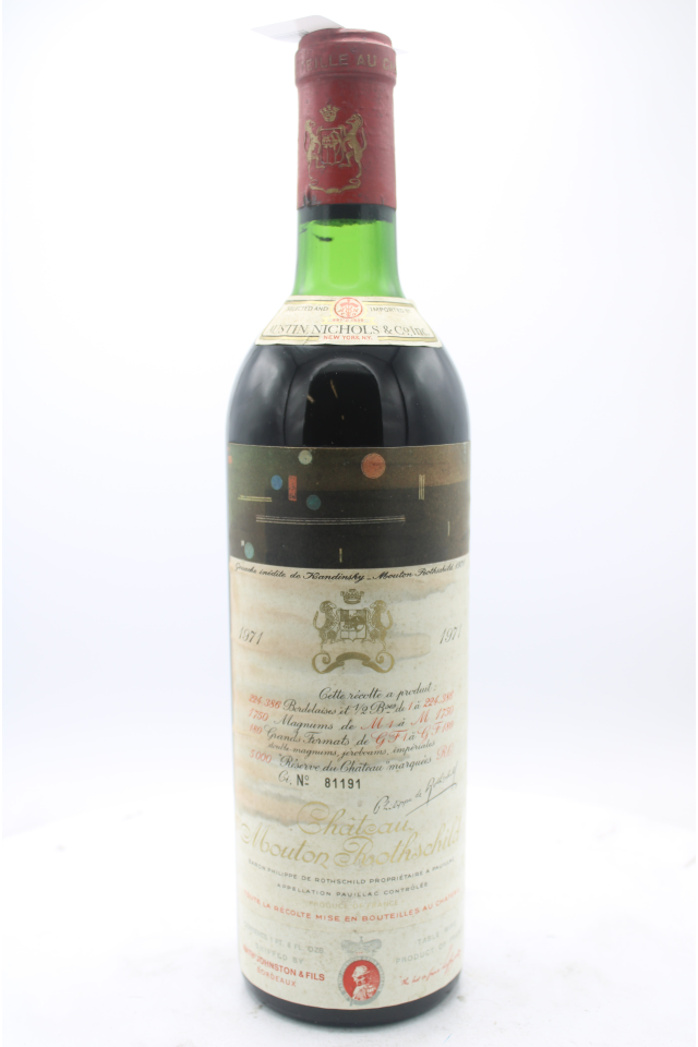 Mouton Rothschild 1971