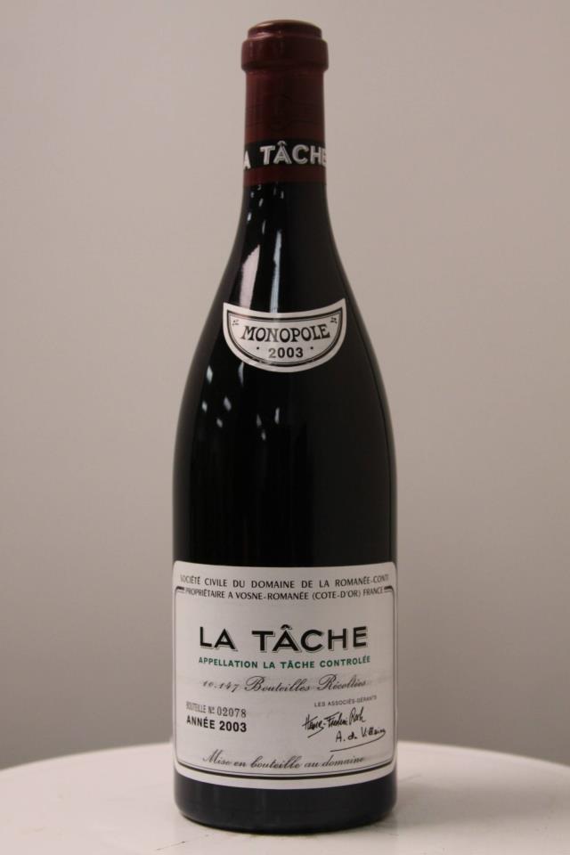 Domaine de la Romanée-Conti La Tâche 2003
