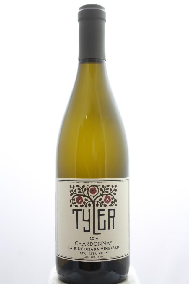 Tyler Chardonnay La Rinconada Vineyard 2014