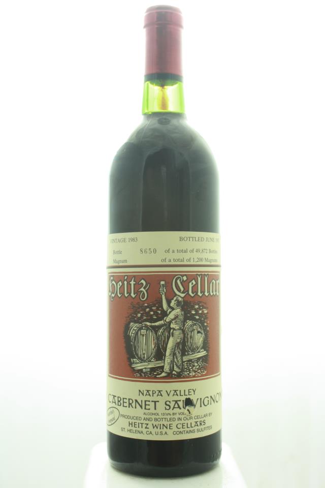 Heitz Cellar Cabernet Sauvignon Martha`s Vineyard 1983