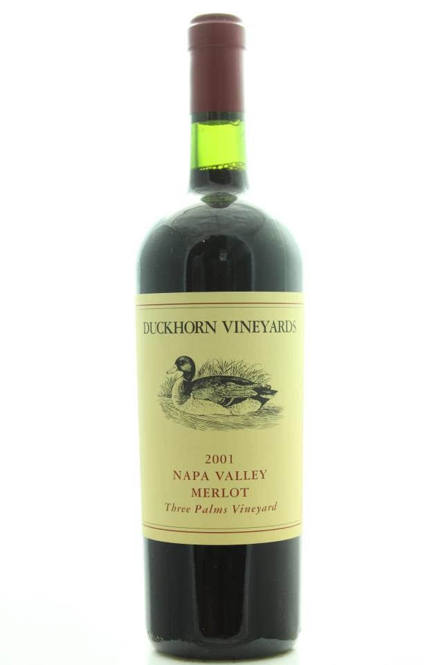 Duckhorn Merlot Three Palms Vineyard 2001