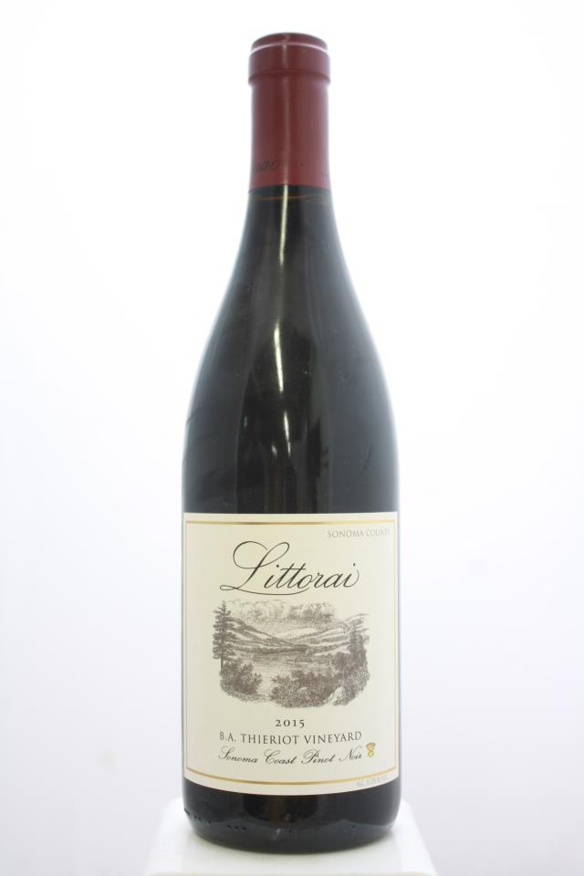 Littorai Pinot Noir B.A. Thieriot Vineyard 2015