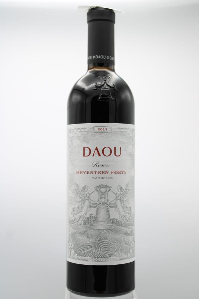 Daou Proprietary Red Seventeen Forty Reserve 2017