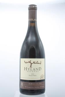 Hyland Estates Pinot Noir Mcminnville AVA 2015