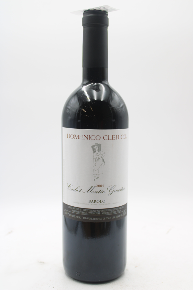 Domenico Clerico Barolo Ciabot Mentin Ginestra 2004