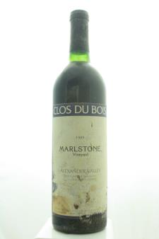 Clos du Bois Proprietary Red Marlstone Vineyard 1989