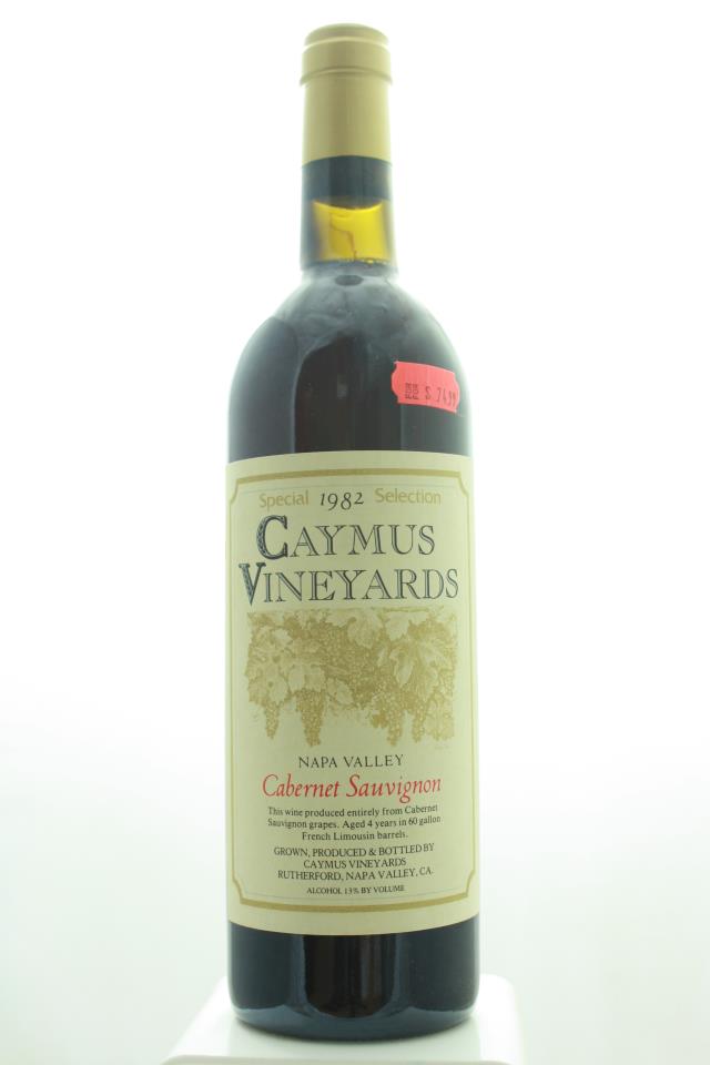Caymus Cabernet Sauvignon Special Selection 1982