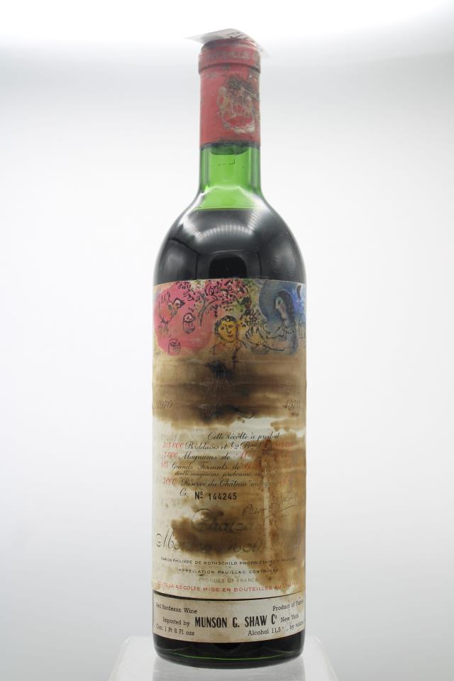 Mouton Rothschild 1970