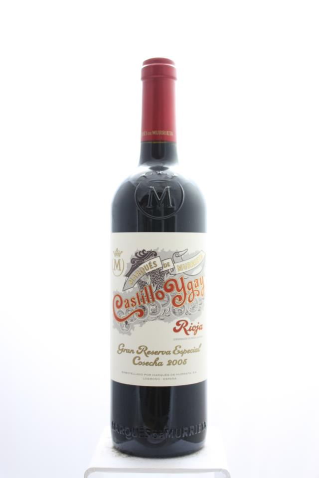 Marqués de Murrieta Castillo Ygay Rioja Tinto Gran Reserva Especial 2005