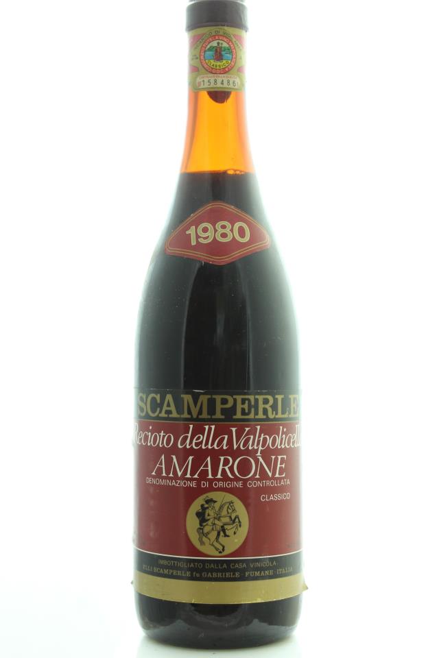 Scamperle Amarone Recitoto della Valpolicella Classico 1980