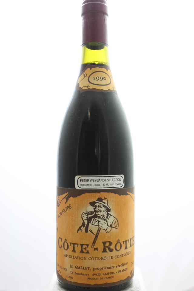 Henri Gallet Côte-Rôtie 1990