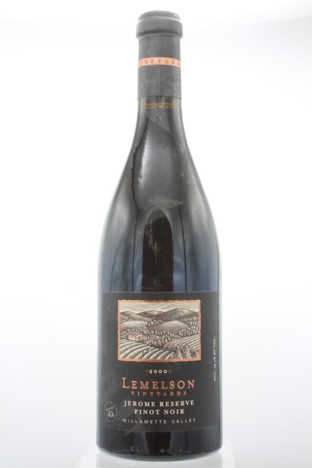 Lemelson Pinot Noir Jerome Reserve 2000