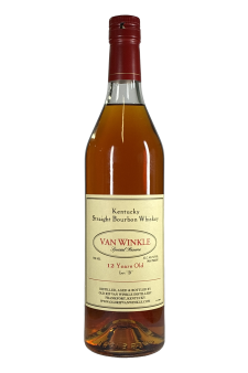 Old Rip Van Winkle Straight Bourbon Whiskey Van Winkle Special Reserve Lot B 12-Years-Old NV