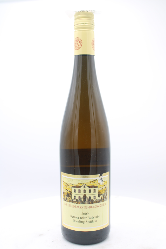 Heidemanns Bergweiler Bernkasteler alte Badstube am Doctorberg Riesling Spatlese #52 2009