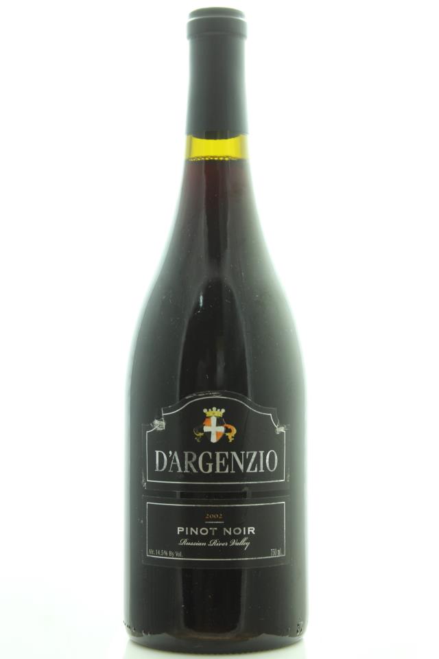 D'Argenzio Pinot Noir 2002