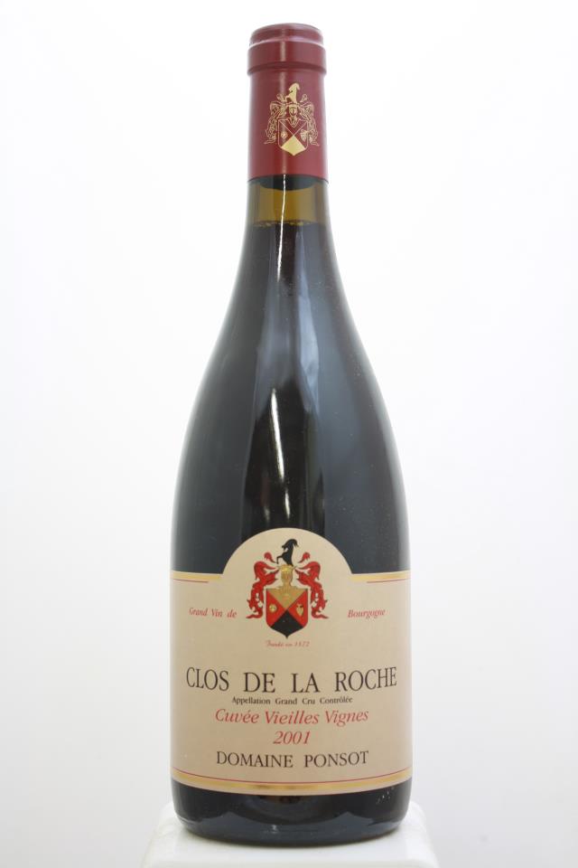 Domaine Ponsot Clos de la Roche Cuvée Vieilles Vignes 2001