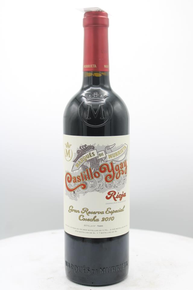Marques de Murrieta Castillo Ygay Gran Reserva Especial 2010