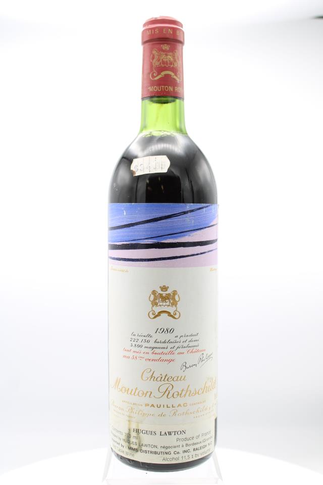 Mouton Rothschild 1980