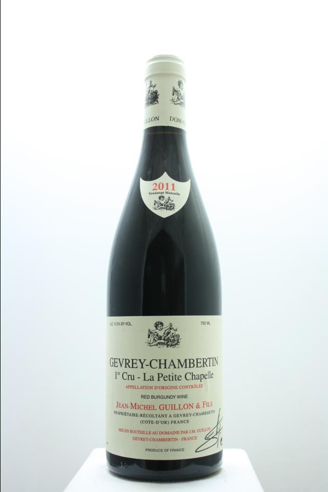 Jean-Michel Guillon Gevrey-Chambertin La Petite Chapelle 2011