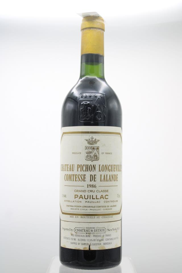 Pichon Lalande 1986