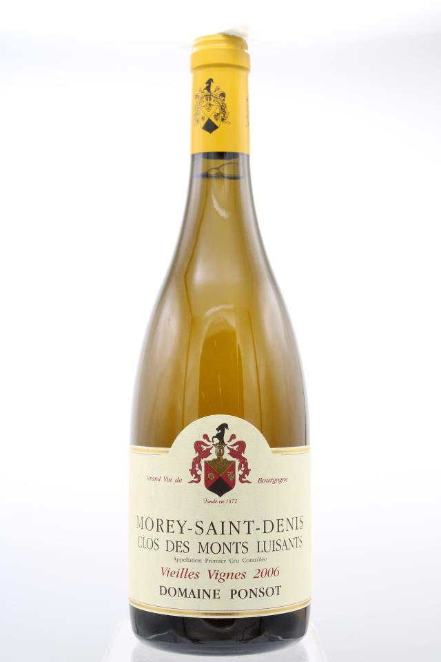 Domaine Ponsot Morey Saint Denis Clos des Monts Luisants Vieilles Vignes Blanc 2006