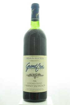 Grand Cru Vineyards Cabernet Sauvignon Premium Selection 1986