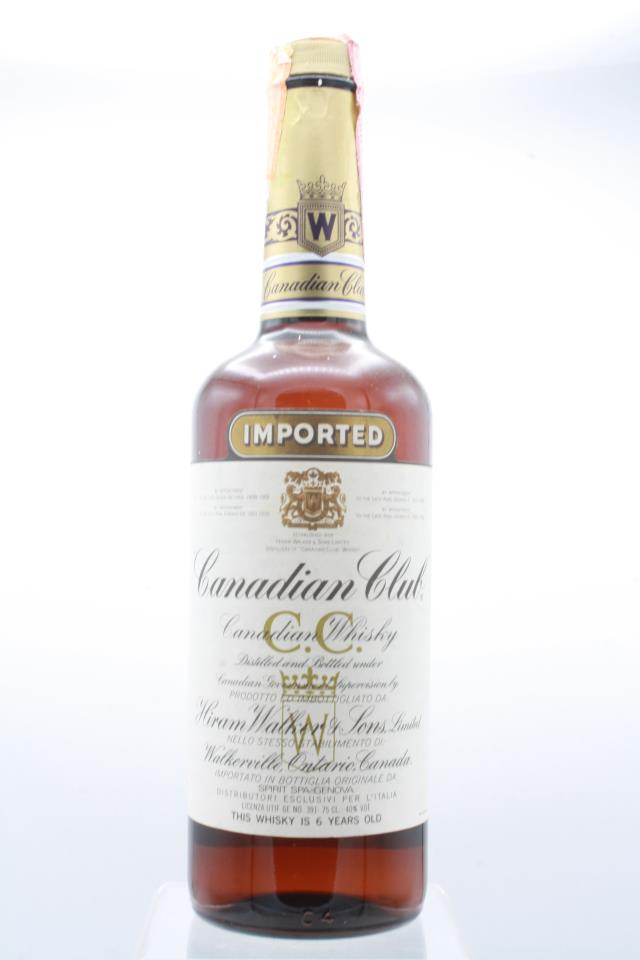 Hiram Walker & Sons Whisky Canadian Club 6-Year-Old NV